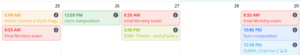 Summatives Galore in Grade 7.